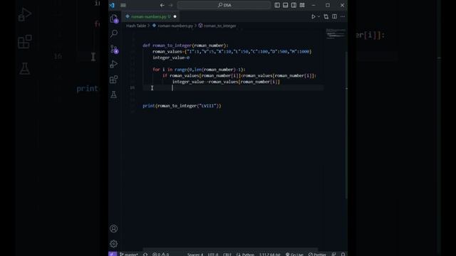 Roman Number to Integer Value with Python смотреть онлайн