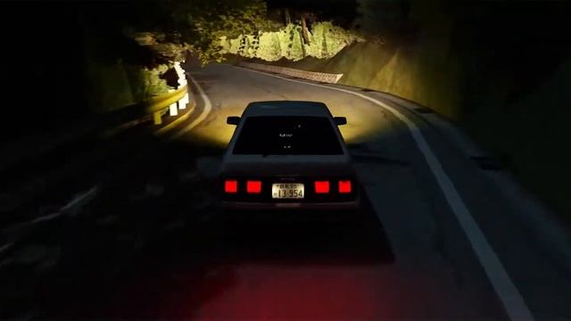 Initial D Assetto Corsa Stage || Irohazaka Slope In Takumi's 86 From Stage 3