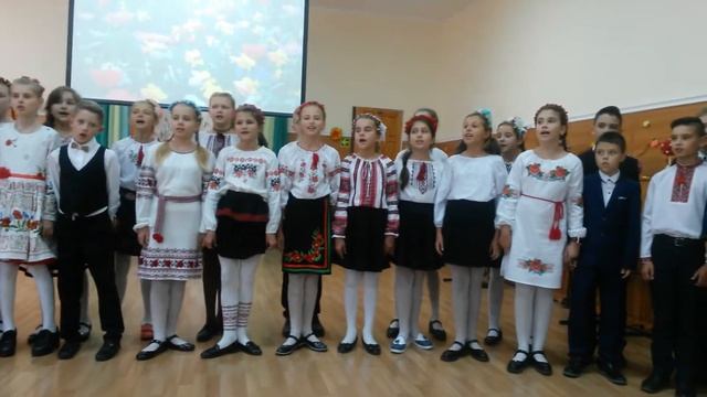 День учителя. Поздравление первоклассников смотреть онлайн