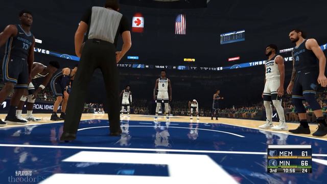 NBA 2K22 | GRIZZLIES Vs TIMBERWOLVES (homecourt) | 2022 NBA Playoffs