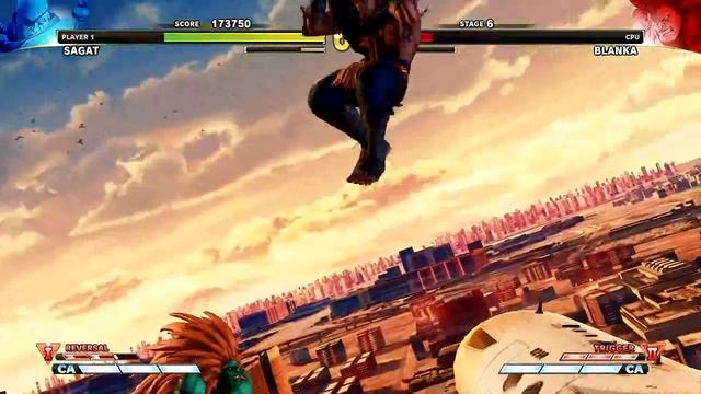 Street Fighter V: Arcade Edition (PlayStation 4) Arcade as Sagat (SF V) смотреть онлайн