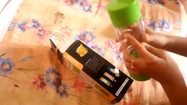 USB Portable Electric Juice Blender Unboxing review смотреть онлайн