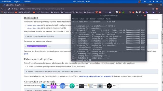 Instalar Libre Office Español | Arch смотреть онлайн