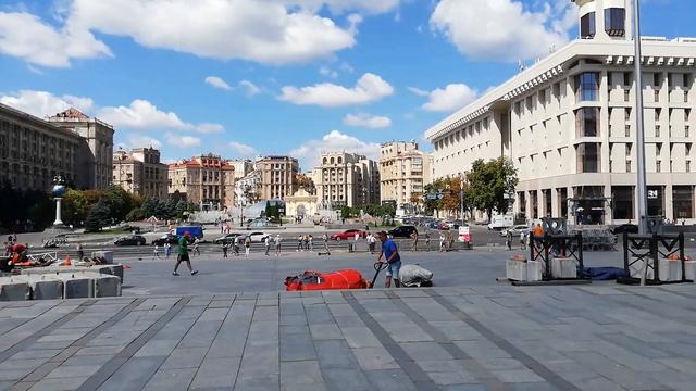 В Киеве готовятся к параду 2021 смотреть онлайн