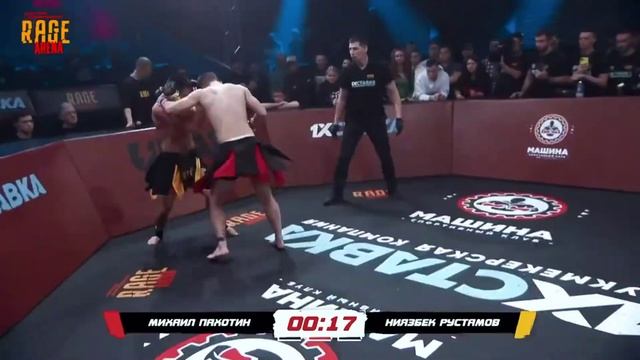 Михаил Пахотин VS Ниязбек Рустамов полный бой смотреть онлайн