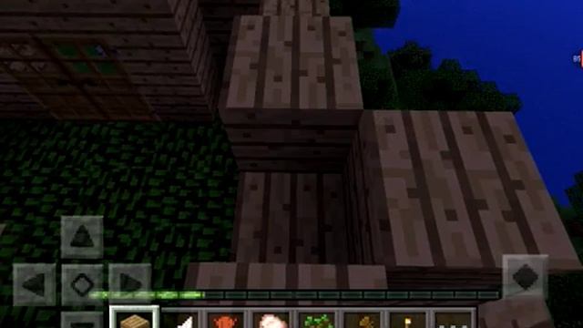 Minecraft 2 построили крышу над головой и лестницу в рай)) смотреть онлайн