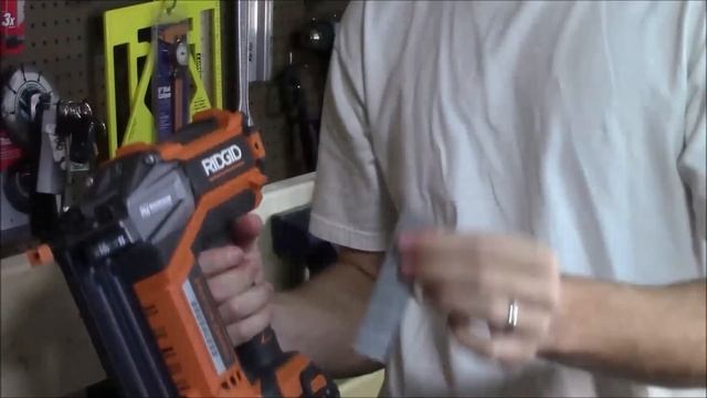 RIDGID HyperDrive 18V Brushless Nailers R09890B / R09892B (18ga Brad / 16ga Finish) смотреть онлайн