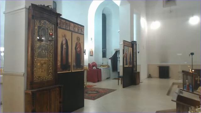 22.11.19. Всенощное бдение. Исповедь. смотреть онлайн