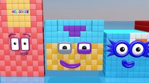 Looking for Numberblocks Doubler Club 1 to 4096 GIANT Numberblocks Number Pattern