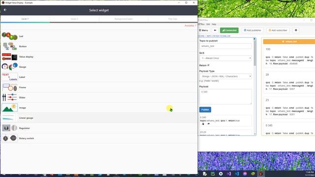 Virtuino IoT - Widget: Value display смотреть онлайн