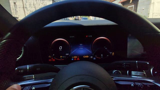 сброс сервисного интервала mercedes-benz e-class 213 кузов 2020 года выпуска с сенсорным рулём. смотреть онлайн