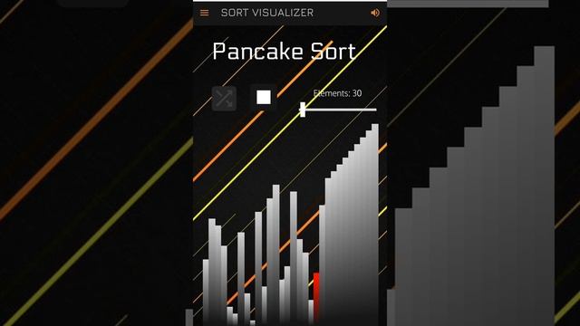 Pancake Sort Algorithm Visualised. смотреть онлайн