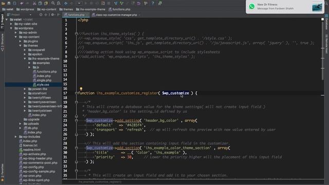 WordPress Action Hooks customize register Part-23 Example смотреть онлайн