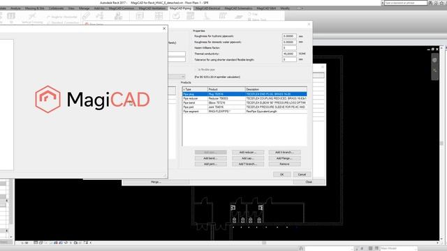 MagiCAD - MagiFlexiPipe add смотреть онлайн