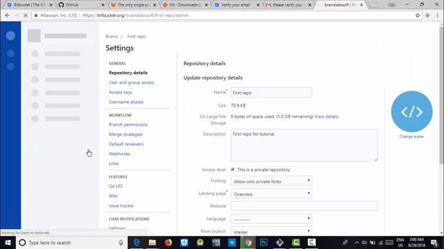 Bitbucket Tutorial- 6 | How to delete repository from Bitbucket | Bangla | смотреть онлайн
