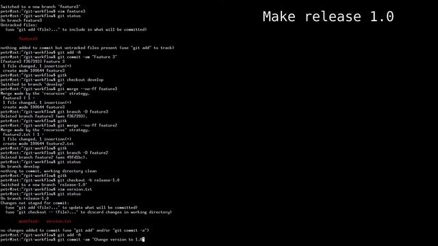 Git Workflow смотреть онлайн