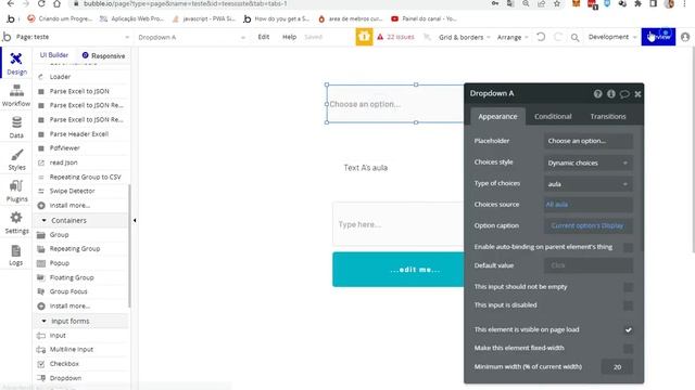 O que é e como usar Custom States e Option Sets no bubble смотреть онлайн