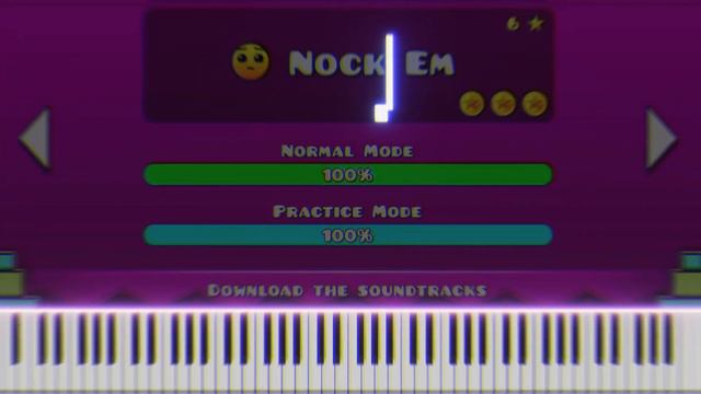 All Geometry Dash Subzero Songs Piano Tutorial / Cover (1-3) смотреть онлайн