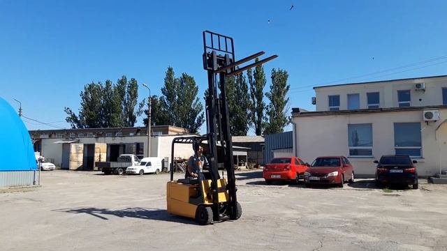 Электропогрузчик б/у CAT EP18KT после ремонта смотреть онлайн