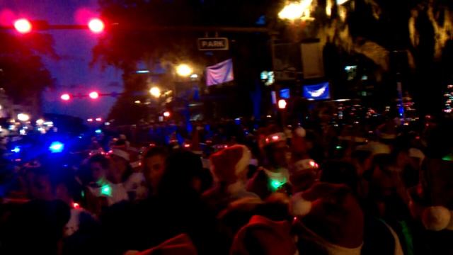 Tallahassee Jingle Bell Run Christmas City Lights Sony DSC WX10 Digital High definition смотреть онлайн