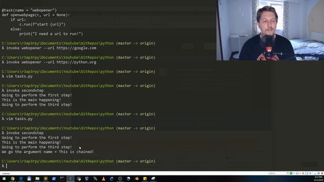 Python - Invoke, automate any task смотреть онлайн