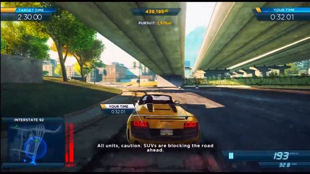 Need For Speed: Most Wanted - Audi R8 GT Spyder - Crush Hour [Ambush] смотреть онлайн