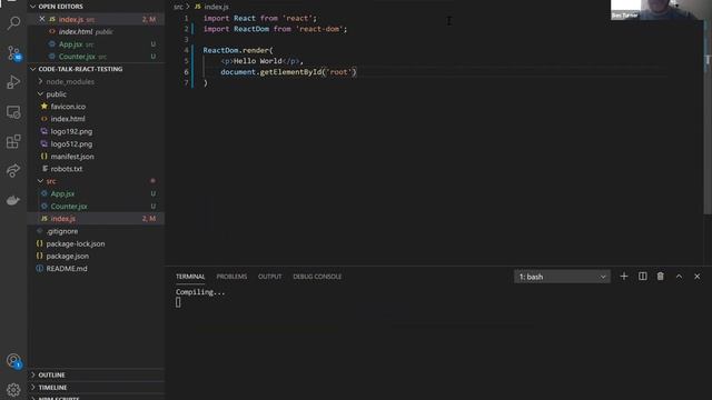 Code Talk #031: React Testing Library смотреть онлайн