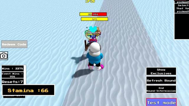 Roblox : Sans Vs Chara : Remake #14.1 Test "Free Model Undertale pacifist sands 2 phase (SHORT)" смотреть онлайн