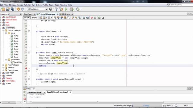 Side Menu with JavaFX смотреть онлайн