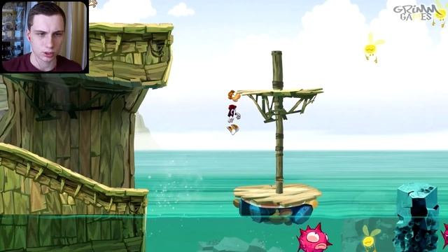 УЧИМСЯ НЫРЯТЬ ► Rayman Origins #10 смотреть онлайн