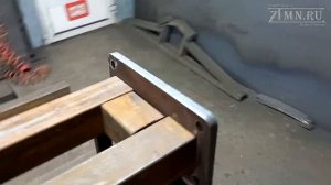 Делаем опору уличного освещения из профильной трубы 80х80