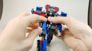 [5]ОБЗОР И ТРАНСФОРМАЦИЯ БОЛЬШОГО ОПТИМУСА ПРАЙМА ИЗ ЛЕГО!~TRANSFORMERS THE LAST KNIGHT