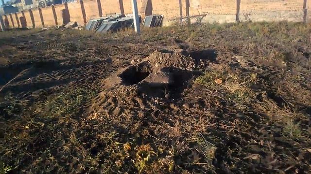 Опоры ЛЭП Без экскаватора-погрузчика никуда)))))) смотреть онлайн