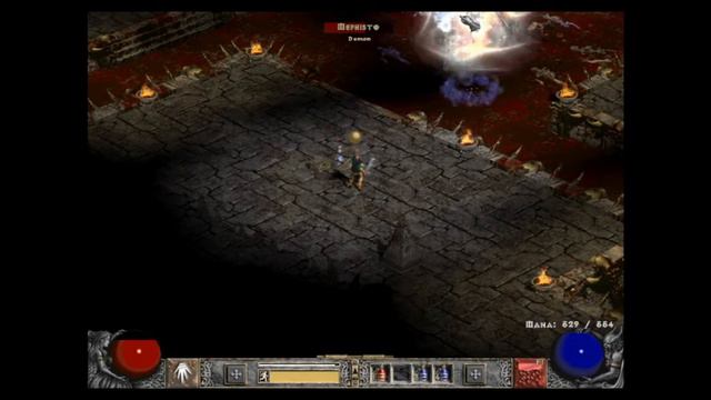 Mephisto Safespots - Diablo II смотреть онлайн