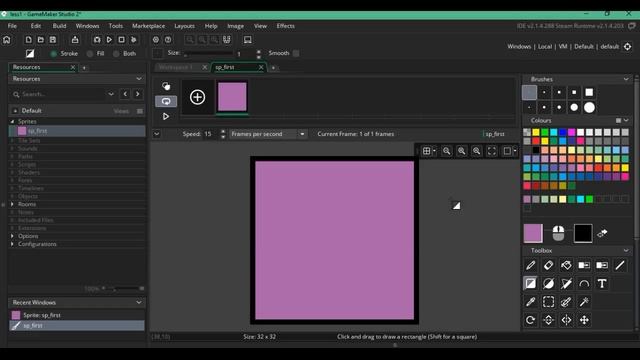Видеоуроки Game Maker Studio 2 на русском (урок 1 - Знакомство) смотреть онлайн