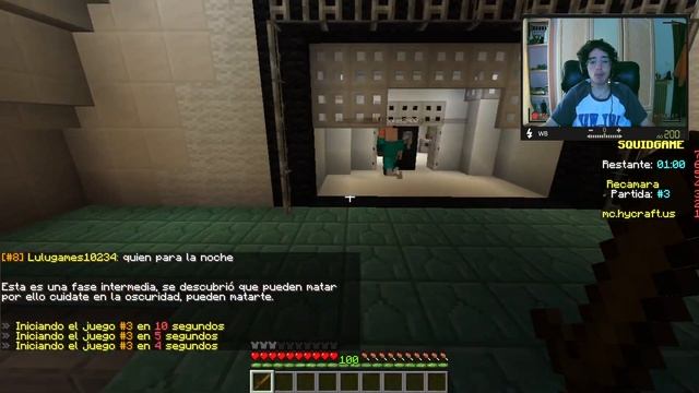 JUGAMOS SQUID GAMES EN MINECRAFT JAVA смотреть онлайн