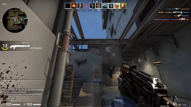 CS:GO - StatTrak™ PP Bizon I Runic gameplay смотреть онлайн