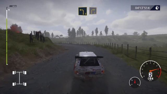 WRC 10 Peugeot 205 T16 New Zealand смотреть онлайн