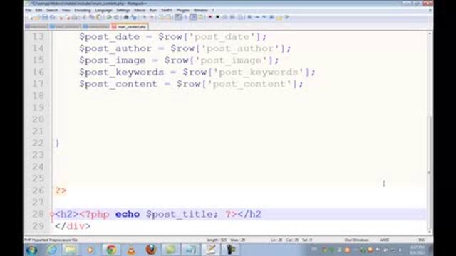 Complete CMS & Website with Admin Panel in PHP & MySQL part 9 of 26240p H 263 MP3 смотреть онлайн