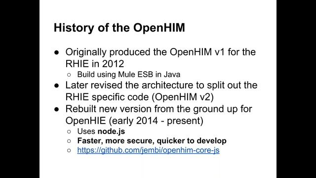 AeHIN Hour - Introduction to the OpenHIE Interoperability Layer IOL and reference technology OpenHI смотреть онлайн