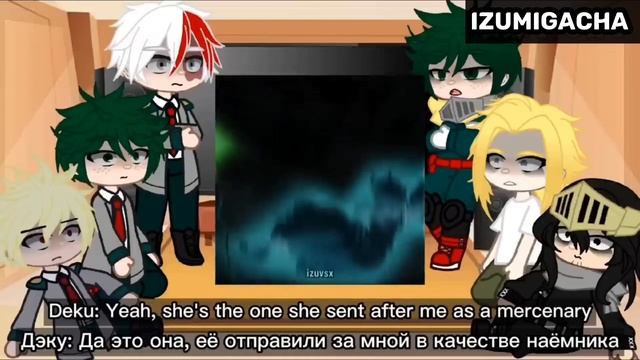 Past mha + future deku react to dark deku//Прошлая мга + будущий дэку реагируют на дарк дэку смотреть онлайн