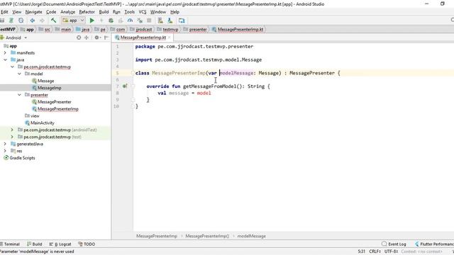 Implementando MVP en Android смотреть онлайн