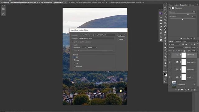 Creating a Lookup Table (LUT) in Photoshop смотреть онлайн
