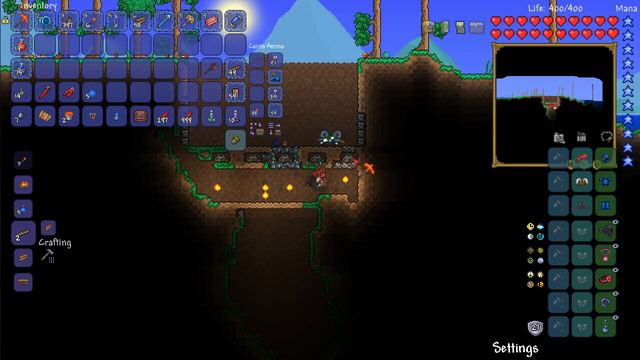 Террария. ЭФФЕКТИВНАЯ арена на первое время. #22 смотреть онлайн