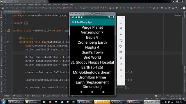 Build a Rick and Morty Android App in Java Using the Rick and Morty API! смотреть онлайн