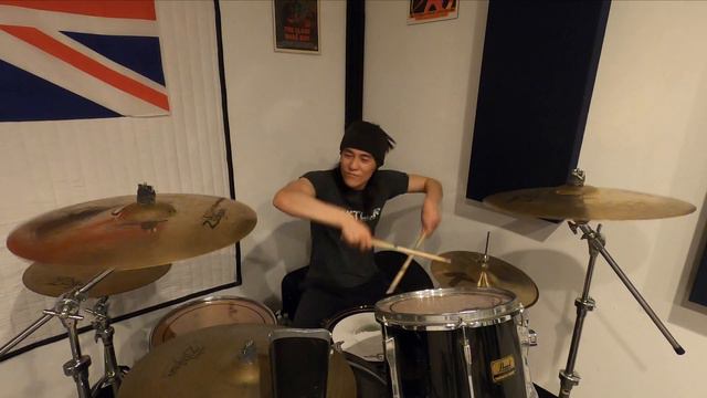 Mean Bone Drum Cover - Slash's Snakepit - DRUMS ONLY