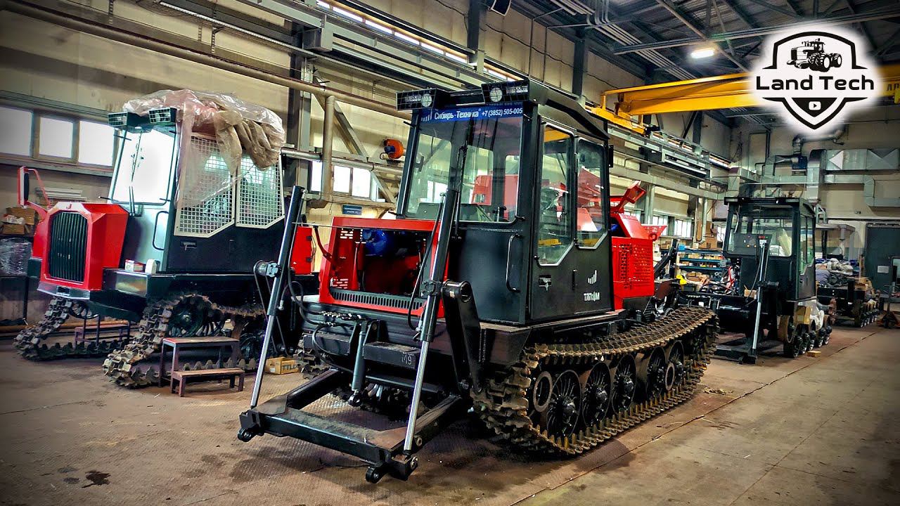 Завод СИБИРЬ-ТЕХНИКА - воскрешение производства спецтехники в России! смотреть онлайн