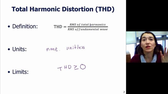 Harmonics And Total Harmonic Distortion (THD)
