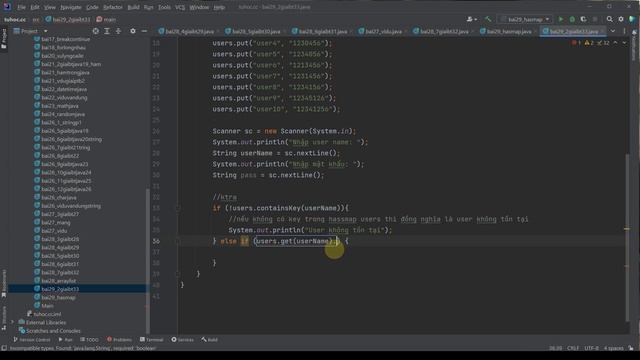29.2 Giải bài tập java 33 Hasmap java - Collection in java смотреть онлайн