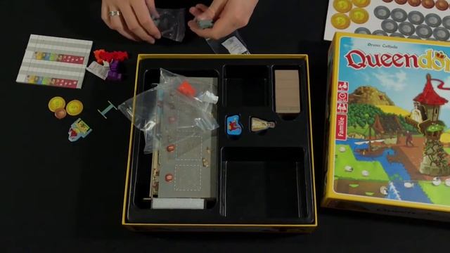 Распакуем QueenDomino (Лоскутная Империя) Настольная игра смотреть онлайн